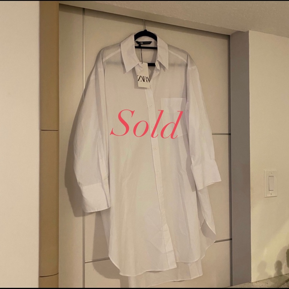 Oversized Poplin Shirt/Dress